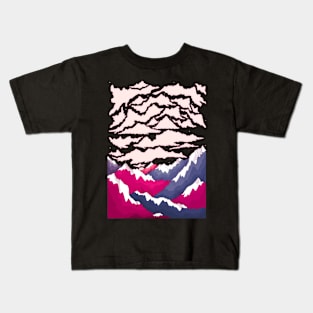 As the clouds gathered Kids T-Shirt